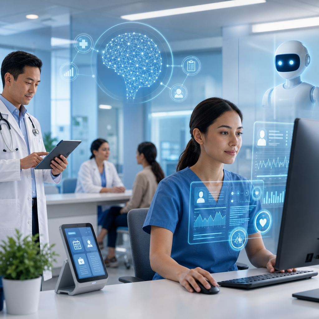 Supporting illustration for Healthcare AI innovations transforming clinic operations and patient care section 2