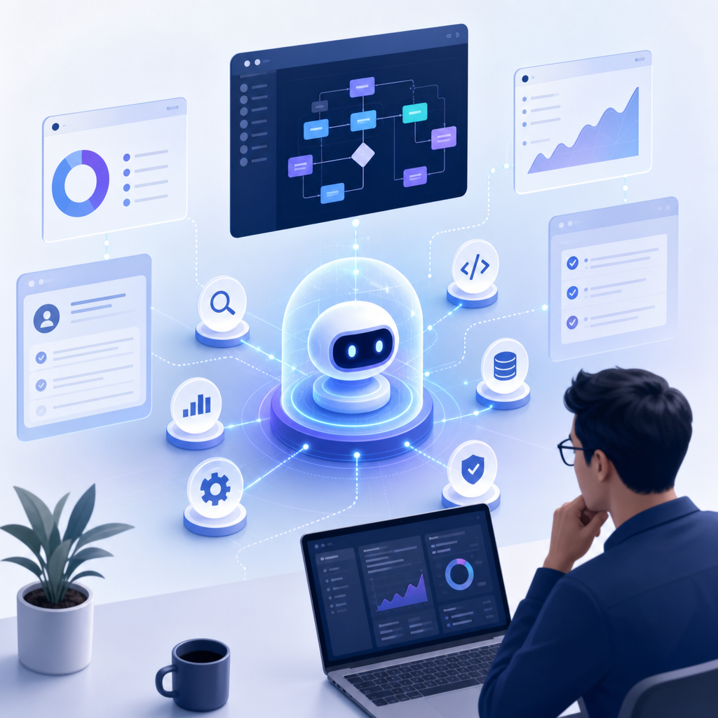 Supporting illustration for Unlocking the Power of Agentic AI in SaaS: A CTO’s Guide to Smarter Software section 2